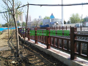 河南仿木欄桿 信陽市主城區內河綜合治理工程中的園林綠化亮點